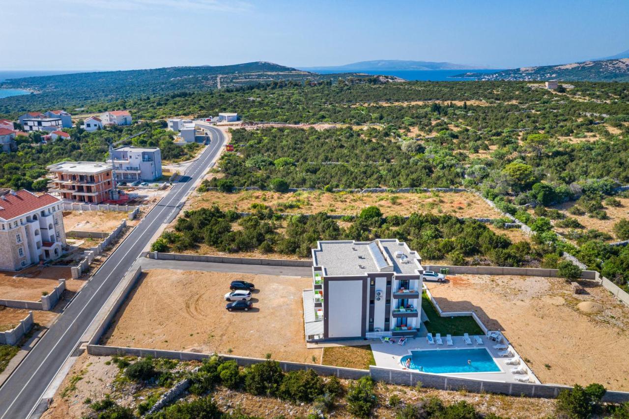 Villa Laura View Novalja Bagian luar foto